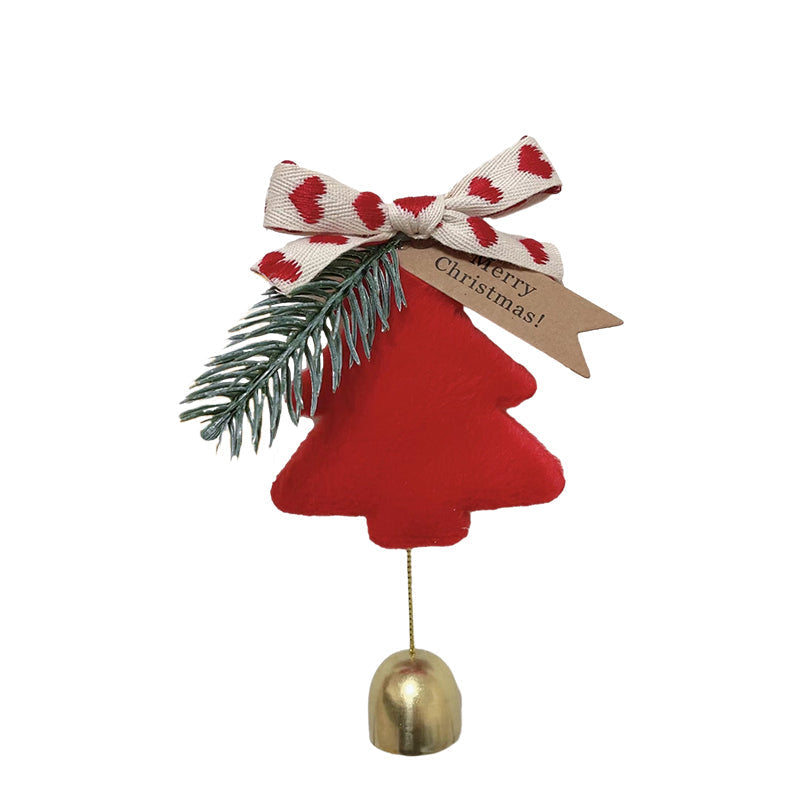 Gluschwein - Christbaumschmuck mit Sternglocken Rot