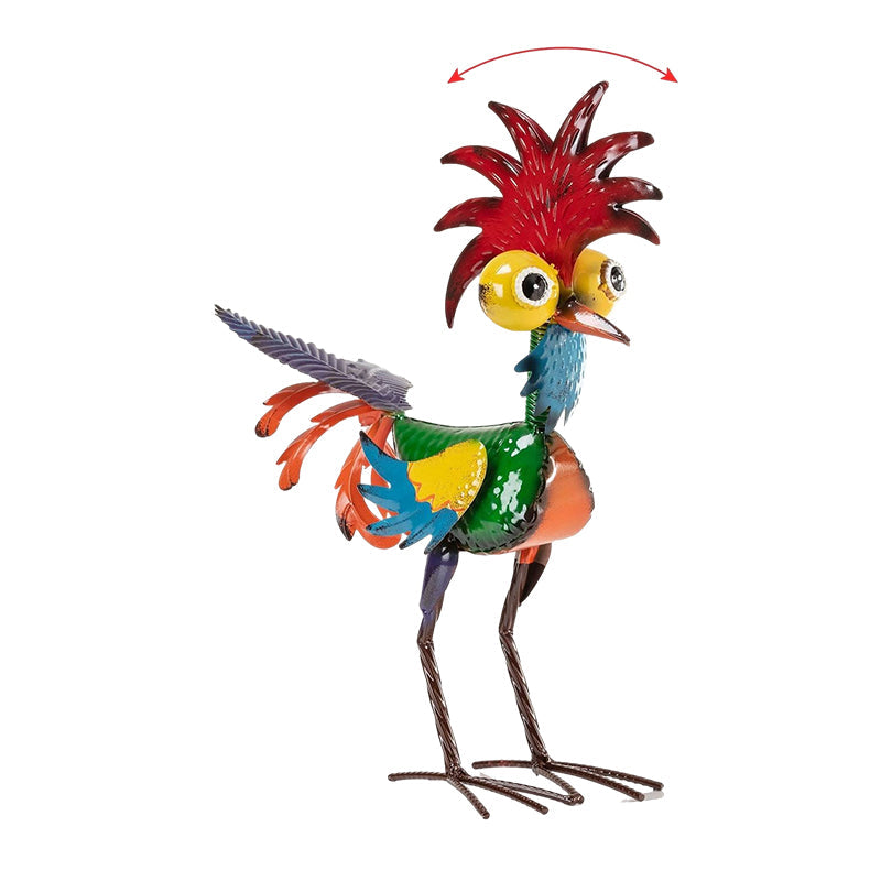 Gluschwein - Lustige Gartenhahnstatue🐓