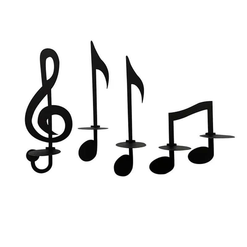 Gluschwein - 🔥Kerzenleuchter mit Musiknoten💡