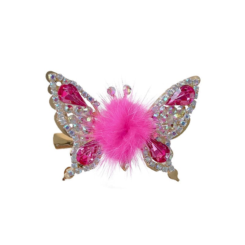 Gluschwein - Fliegende Schmetterling Haarnadel