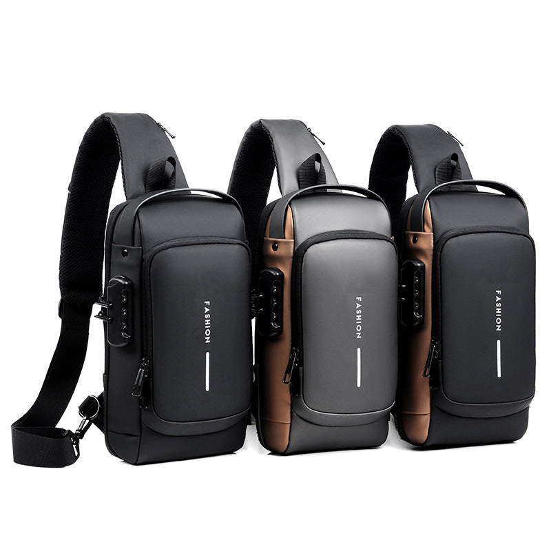 Gluschwein - Lässige Multifunktionale Diebstahlsichere Brusttasche für Herren