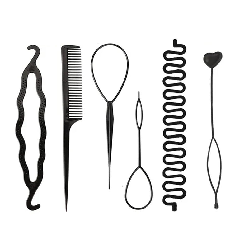 Gluschwein - Haarstyling-Accessoires 6 Stück/Set