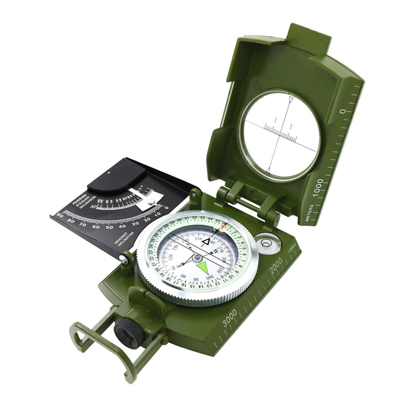 Multifunktionaler Militärkompass für Peilung und Navigation