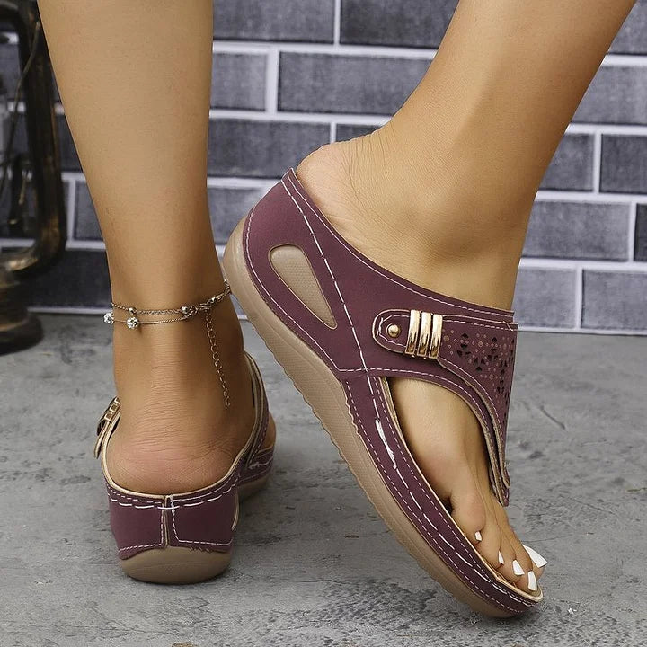 Tiara | Sandales compensées élégantes