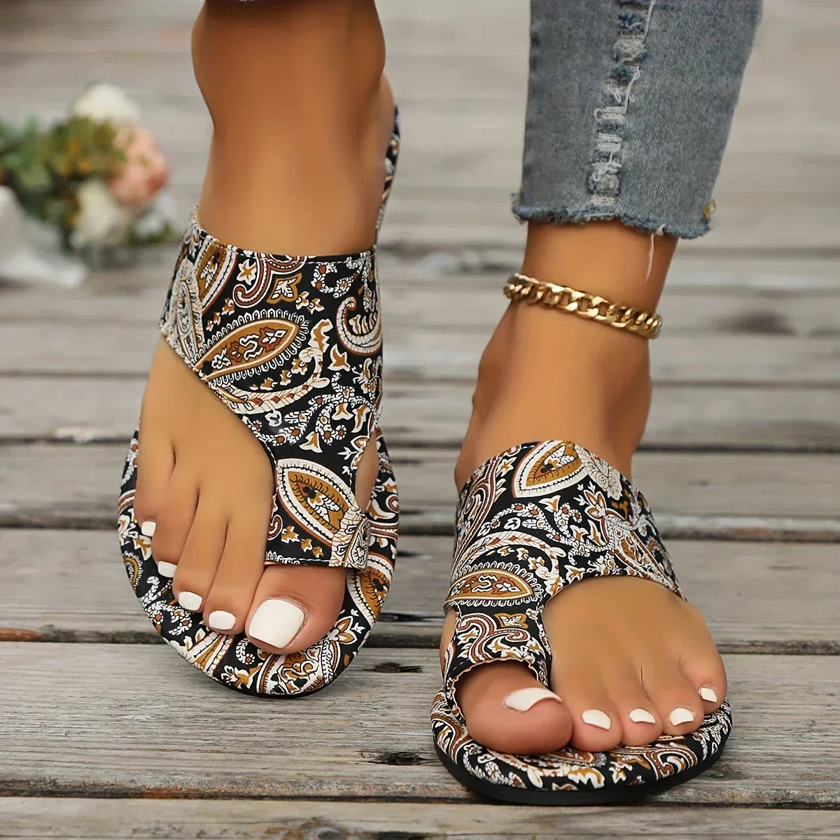 Vintage Bohemian Sandaler
