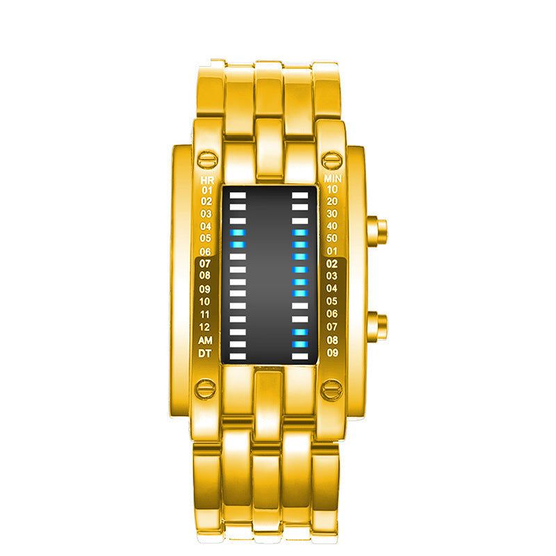 Gluschwein - Luxuriöse moderne Uhr Gold