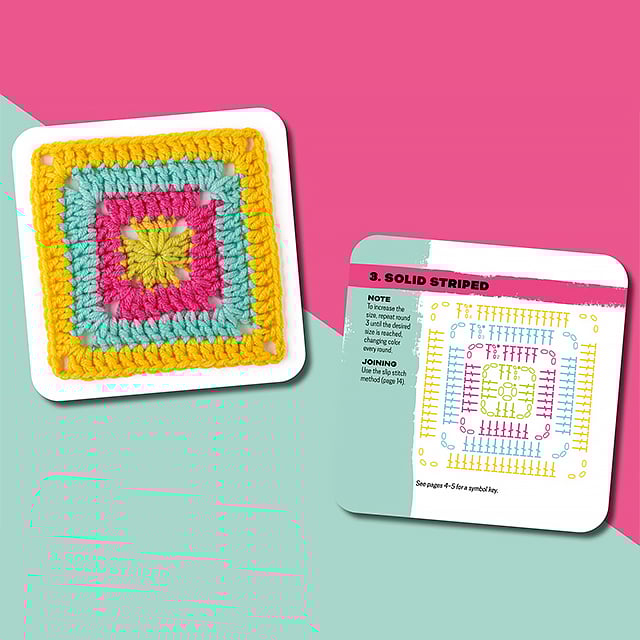 50 cartes au crochet à assortir