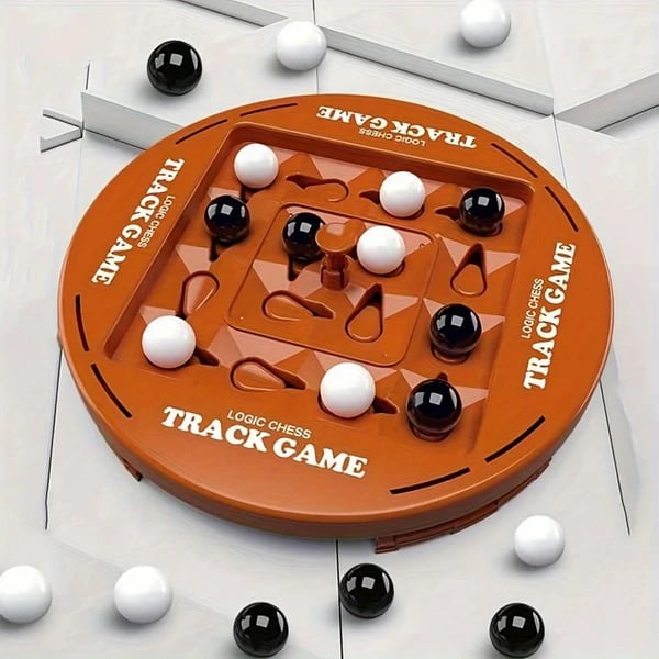 Juego de mesa educativo de lógica orbital.