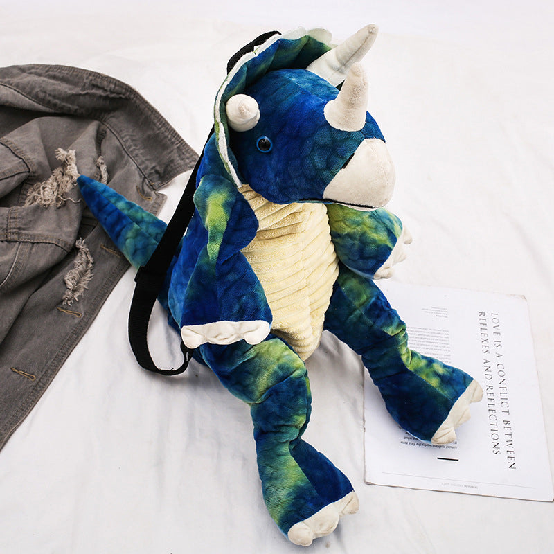 Gluschwein - Dinosaurier-Rucksack blau