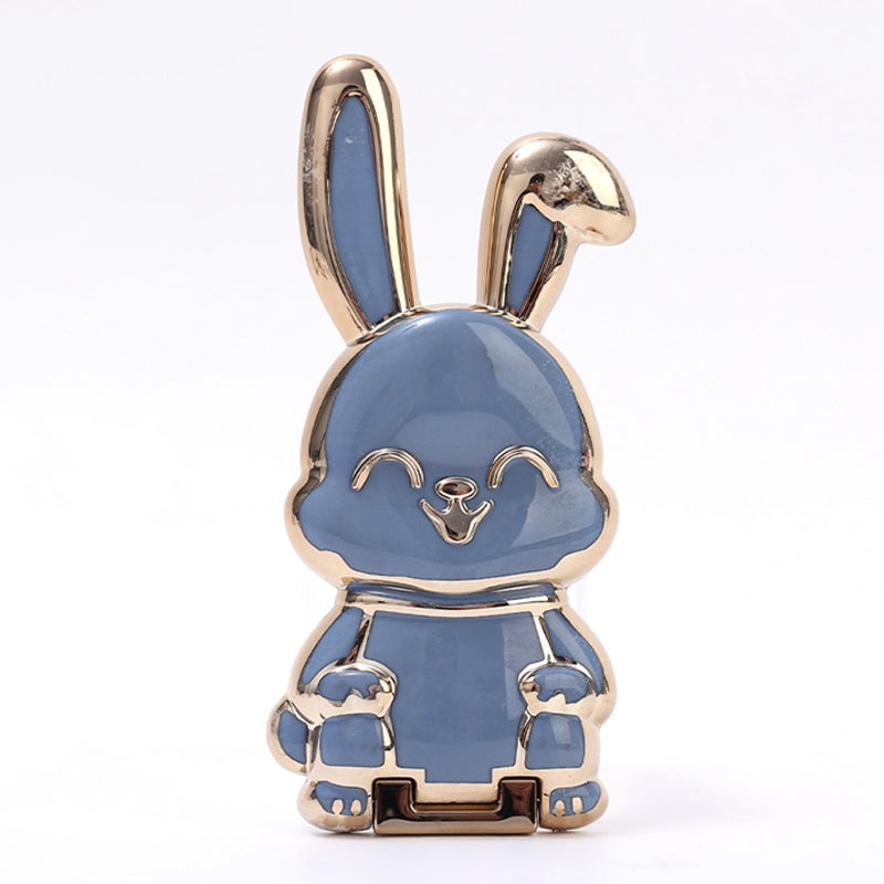 Gluschwein - Sammenleggbar Bunny-telefonbrakett Blau