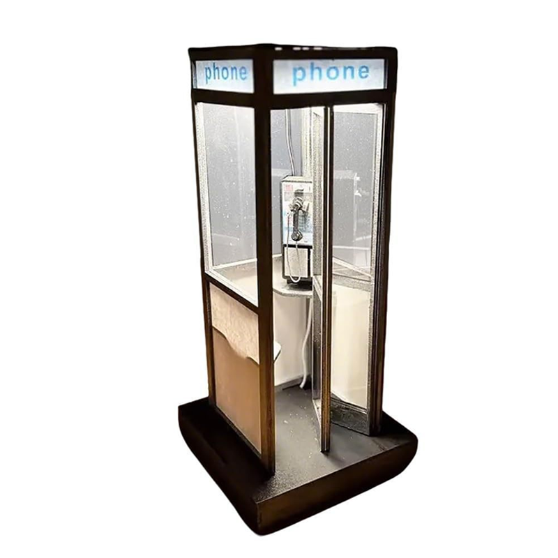 Gluschwein - ✨Ambientelampe im Vintage-Stil einer Telefonzelle