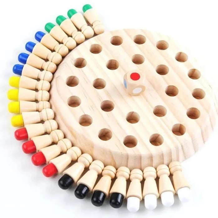 ColorChess - Holz Memory Match Stick Schach