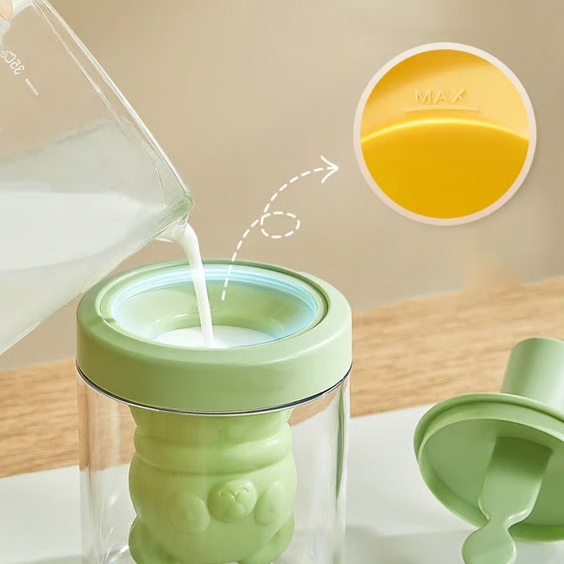 Silikonform für hausgemachtes Eis – sauber & kinderleicht