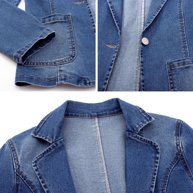Gluschwein - Camilla - Klassischer Denim-Blazer
