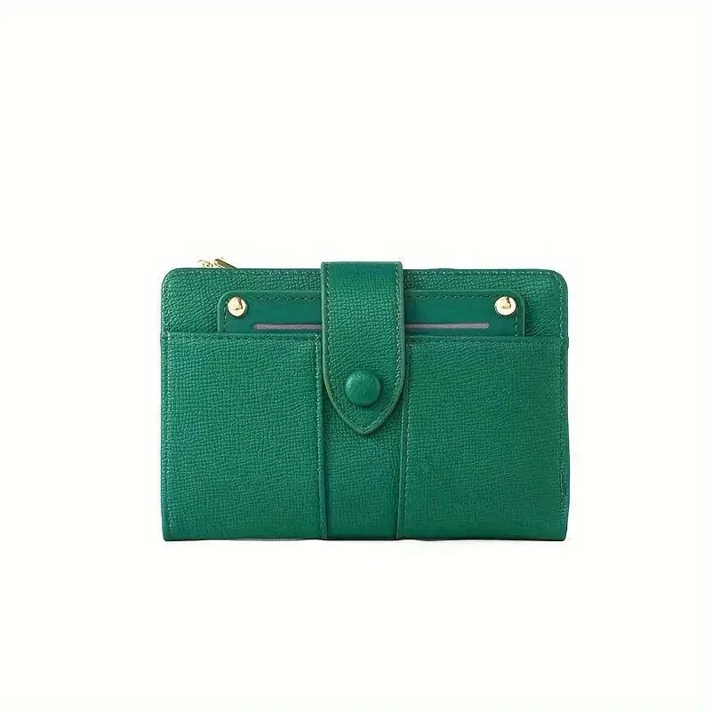 🔥Exclusive 2025 Luxury Sale✨Damen-Geldbörse aus Leder mit mehreren Fächern und Kartenhalter (1 kaufen, 1 gratis)