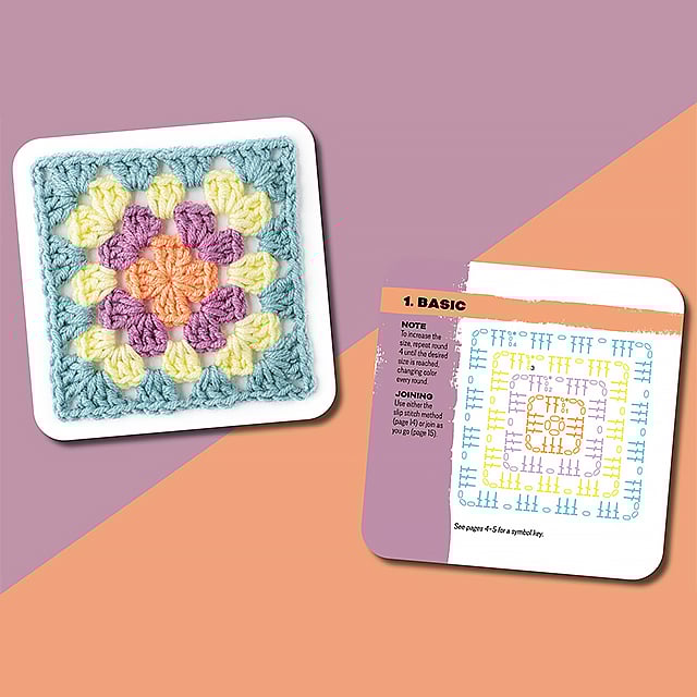 50 cartes au crochet à assortir