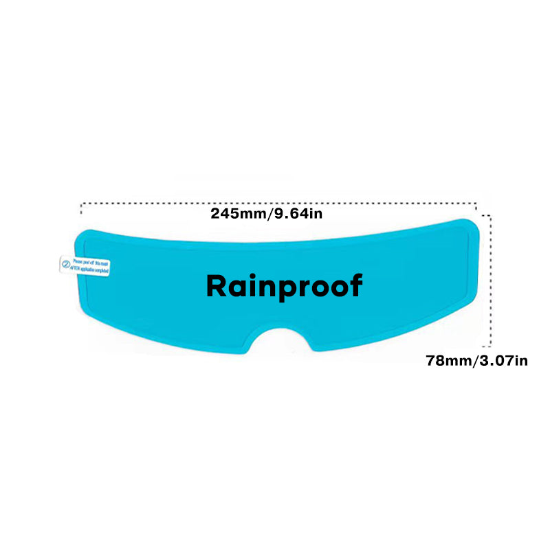 Revestimiento de visera antivaho e impermeable.