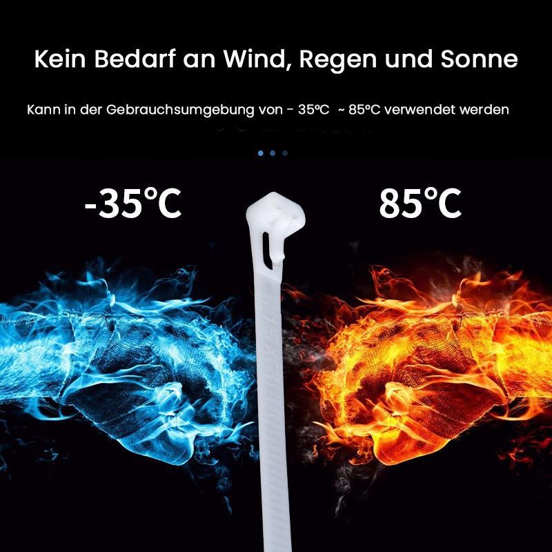 Gluschwein - Wiederverwendbare Kabelbinder (100 Stücke)