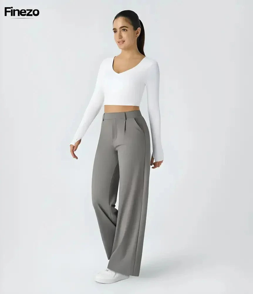 Finne | Pantalones elegantes de mujer para un estilo sofisticado | 1+1 GRATIS