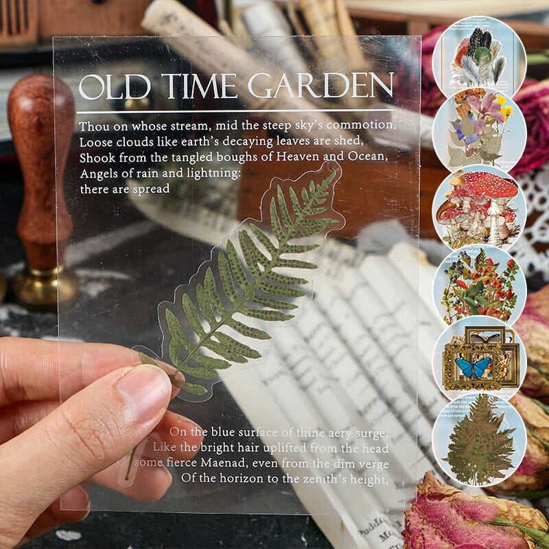 Gluschwein - PET-Aufkleber-Set der Memory Garden-Serie