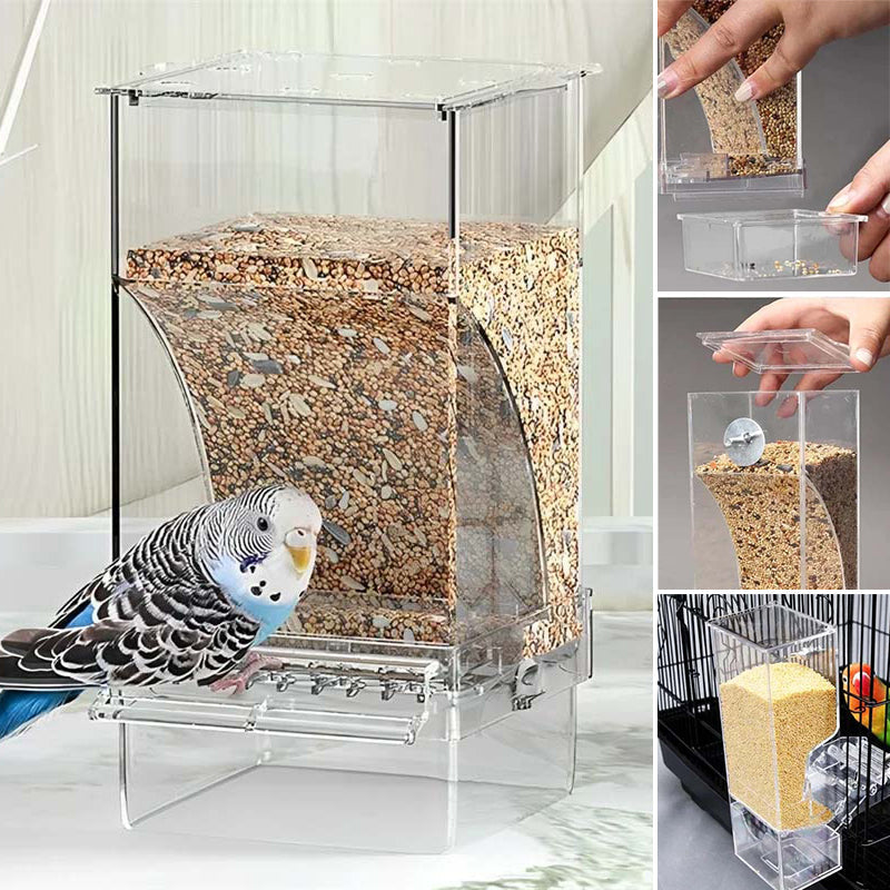 Mangeoire à oiseaux automatique et étanche