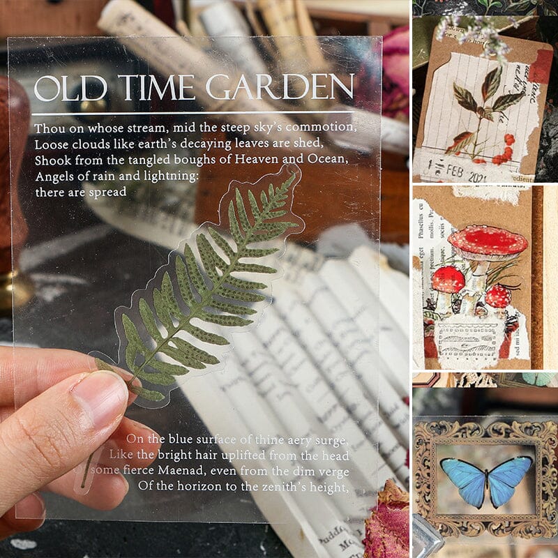 Gluschwein - PET-Aufkleber-Set der Memory Garden-Serie