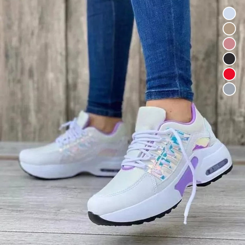 Gluschwein - Mesh-Schnürschuhe für Damen