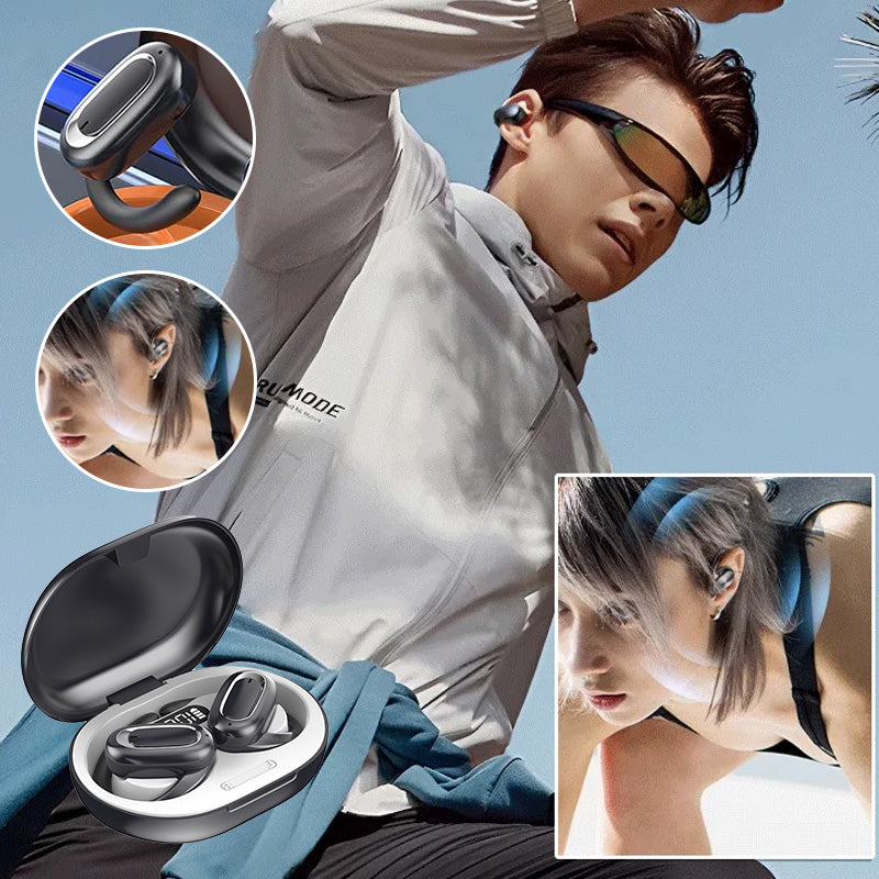 Casque Bluetooth ouvert avec son surround 3D