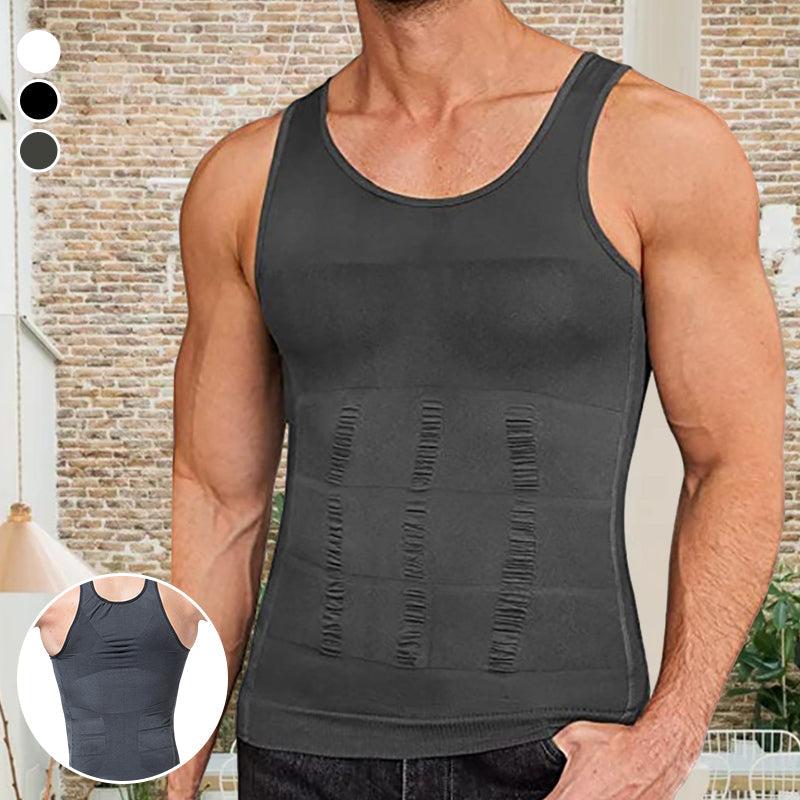 Gluschwein - Eng anliegendes Bauch-Tank-Top für Männer