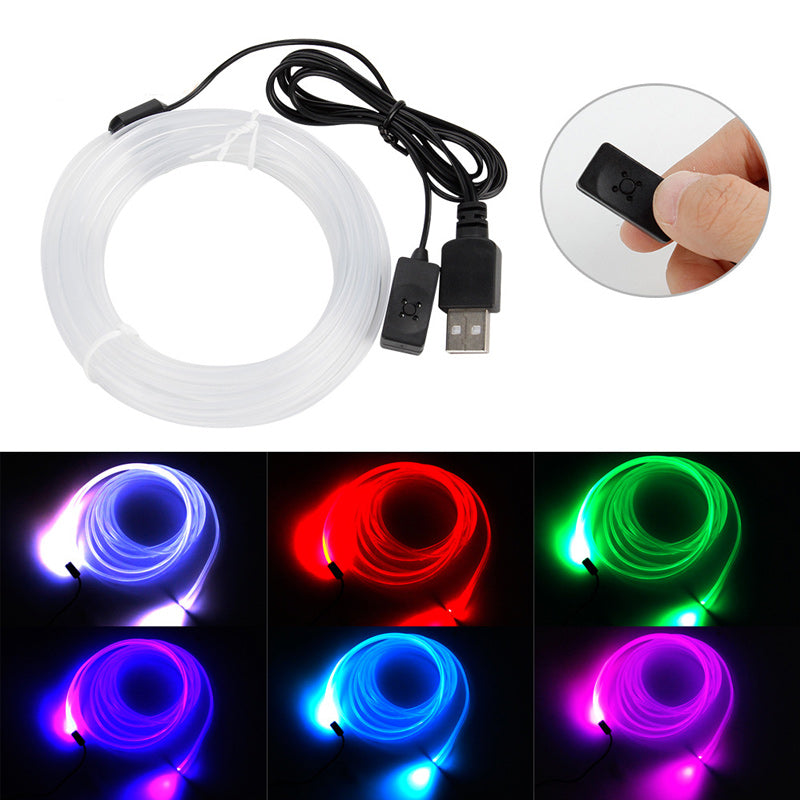 Gluschwein - Faseroptische RGB-Autoscheinwerfer
