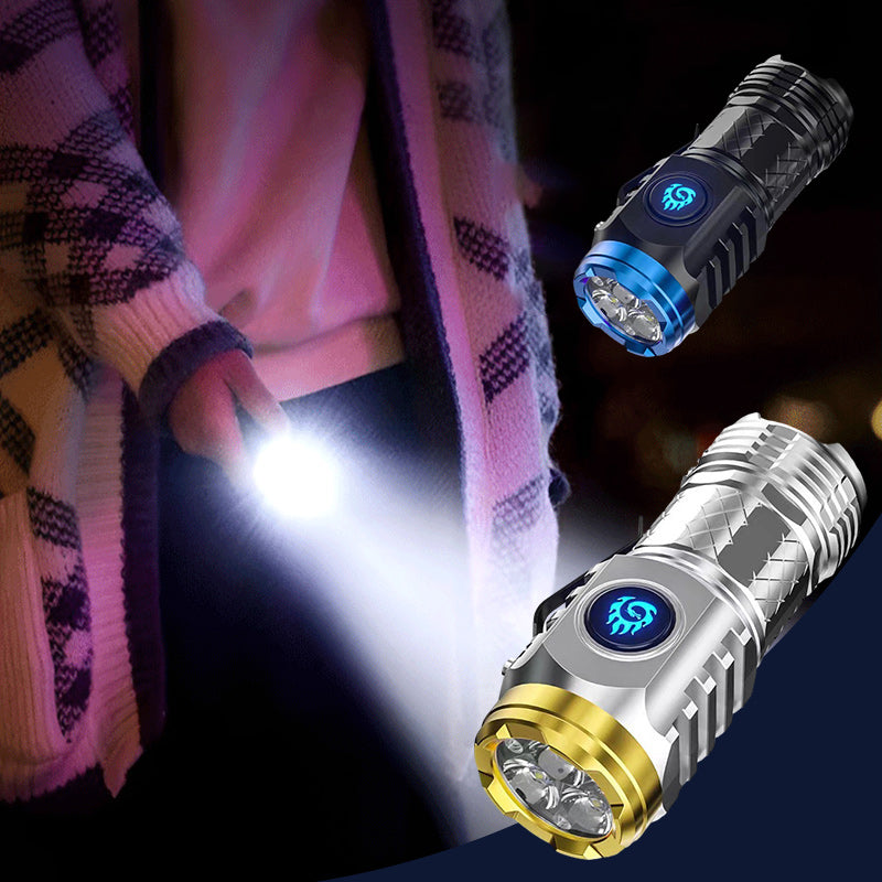 Gluschwein - Mini-Taschenlampe mit dreiäugigem Monster