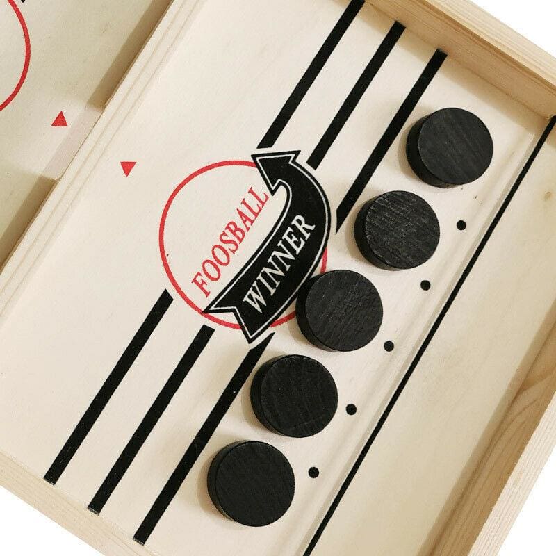 FoosballPuck - Seien Sie der Erste, der all seine Discs loswird!