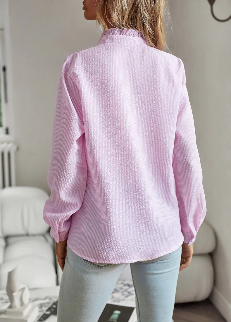 Gluschwein - Nina - Elegante bluse mit rüschen