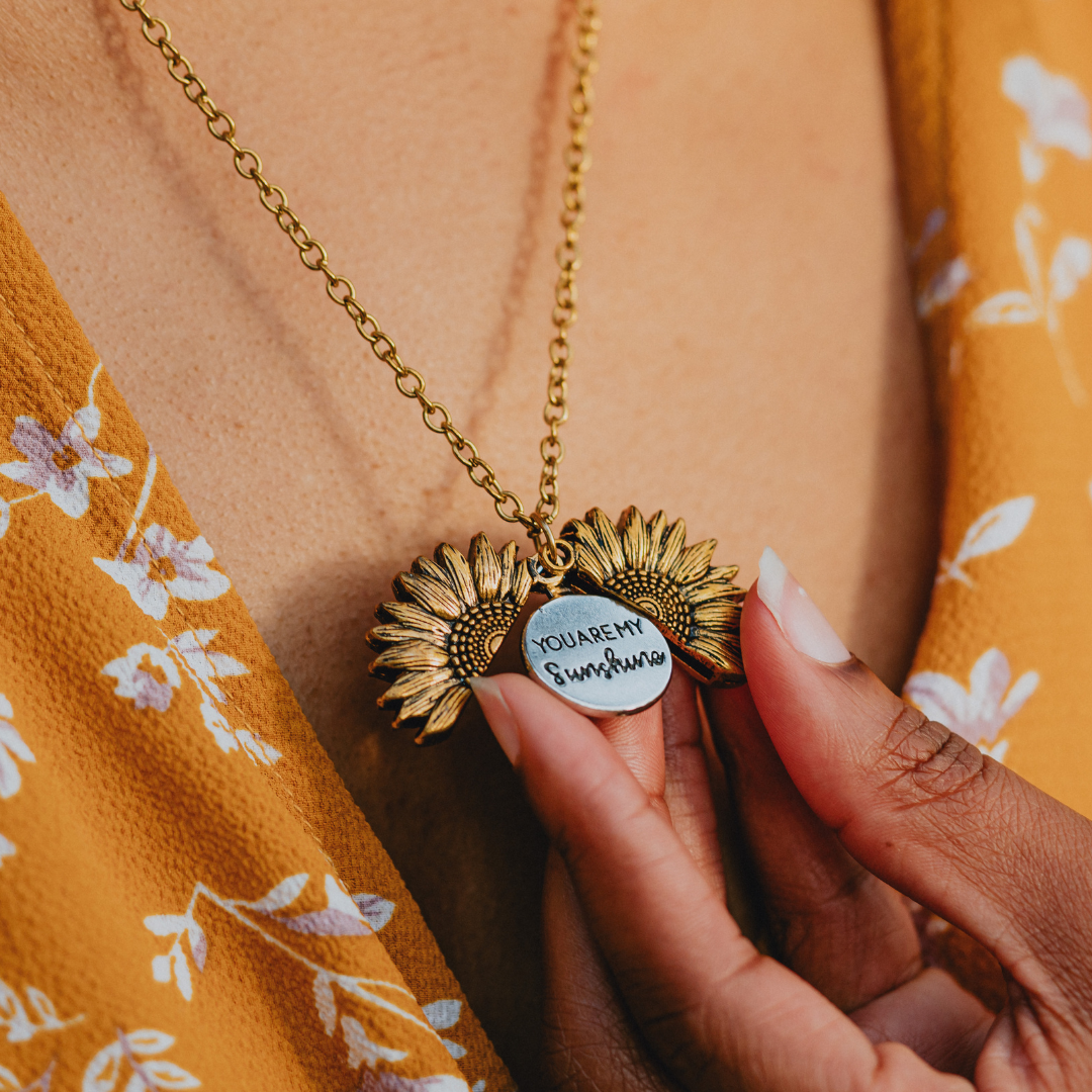 50 % DE DESCUENTO TEMPORAL | SunshineSoul | Collar "Eres mi sol" - Oferta limitada