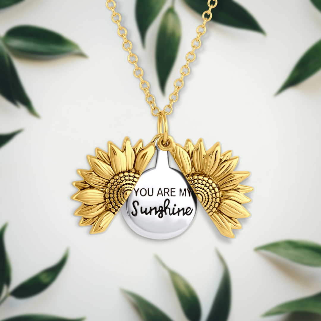 50 % DE DESCUENTO TEMPORAL | SunshineSoul | Collar "Eres mi sol" - Oferta limitada