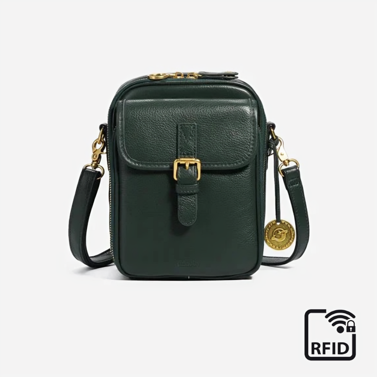 50 % DE DESCUENTO TEMPORALMENTE | CompactCarry™ | Bolso bandolera multiusos con RFID