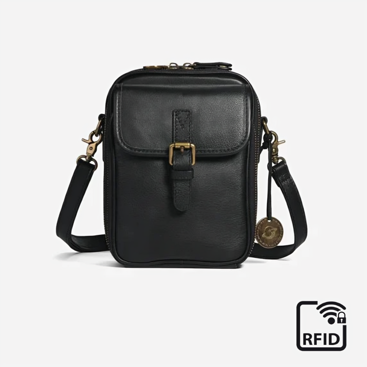 50 % DE DESCUENTO TEMPORALMENTE | CompactCarry™ | Bolso bandolera multiusos con RFID