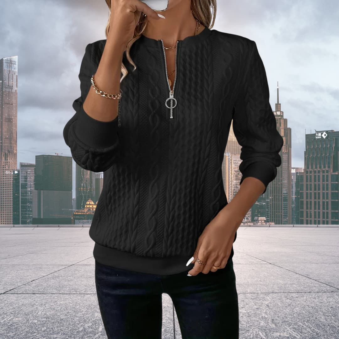 Iris - Stilvoller Strickpullover