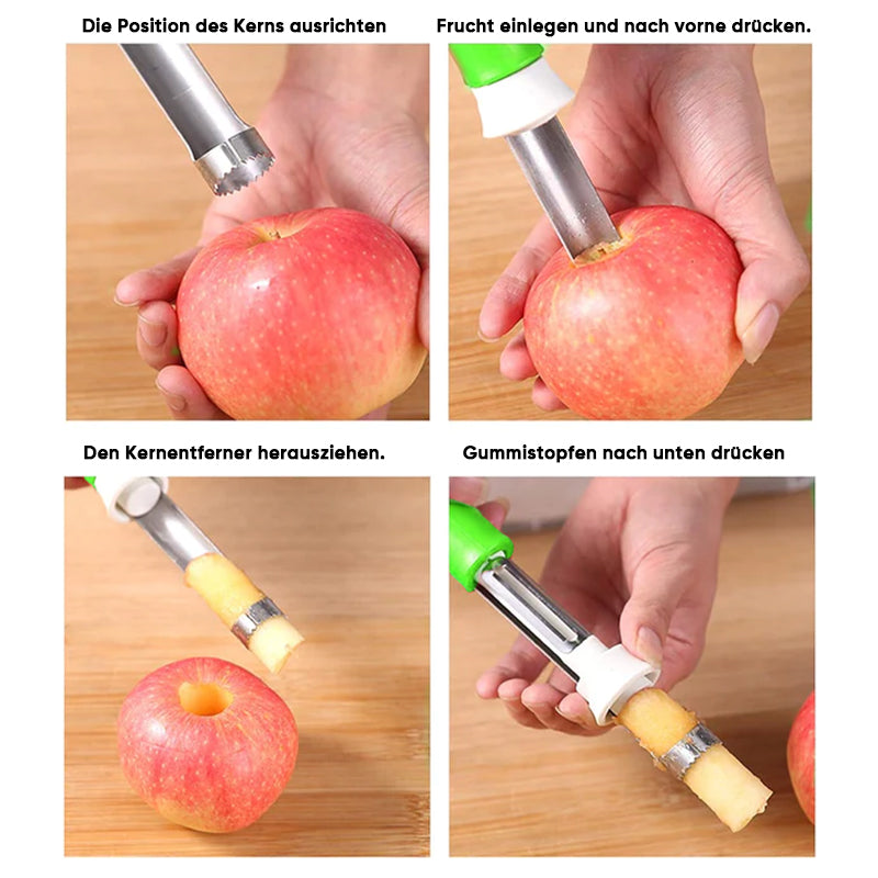 Gluschwein - Birnenentkerner aus Edelstahl