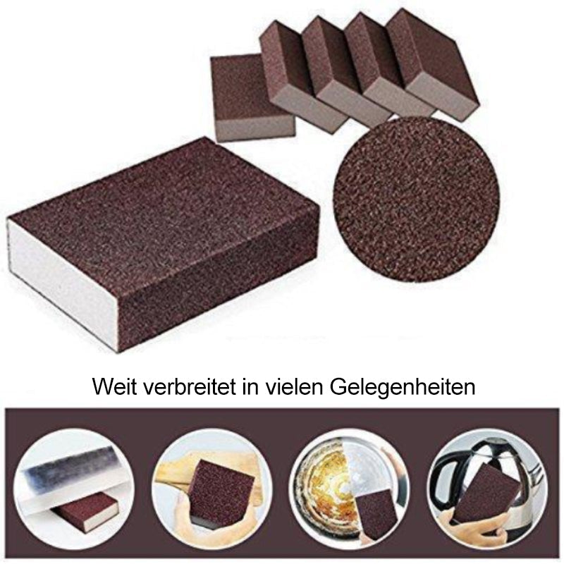 Gluschwein - Magisches Küchenrostentfernungswerkzeug Schmirgelschwammbürste(5 Stück)