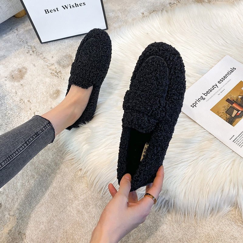 Norina - Chaussons moelleux à semelles souples