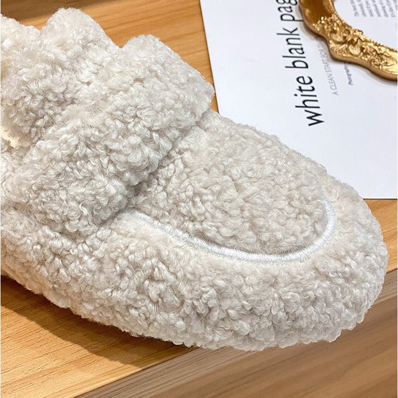 Norina - Chaussons moelleux à semelles souples