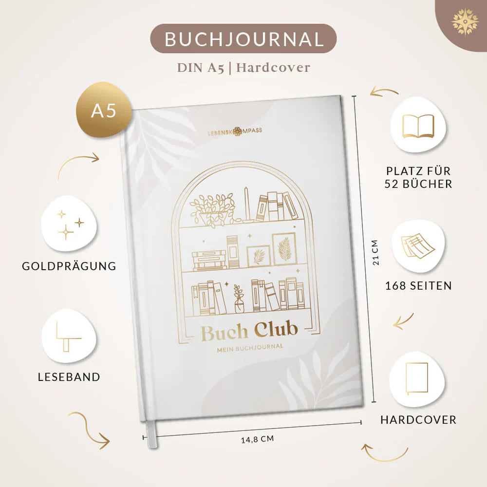 Journal de livre avec affiche pour