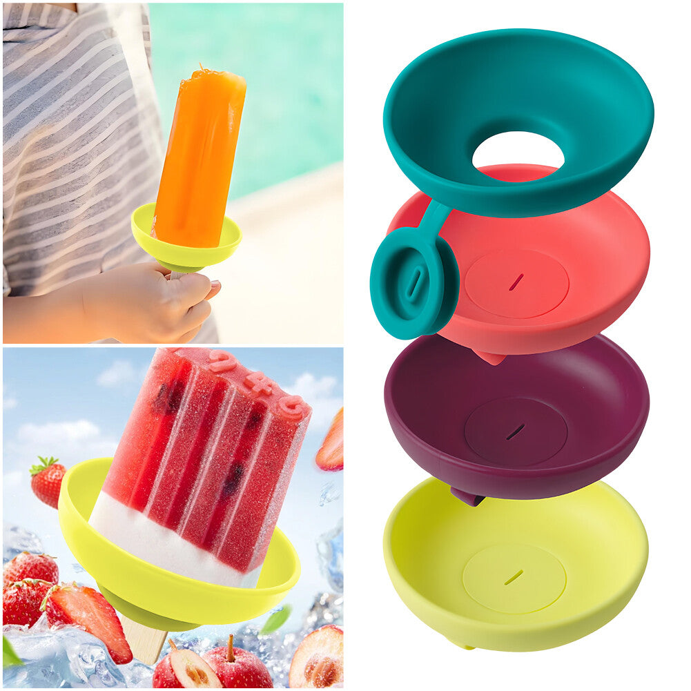 1+1 GRATUIT | Porte-glace en silicone – Protection anti-goutte pour glaces et cornets