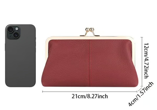 Gluschwein - 👜Lange Geldbörse aus hochwertigem Echtleder | Elegant & günstig