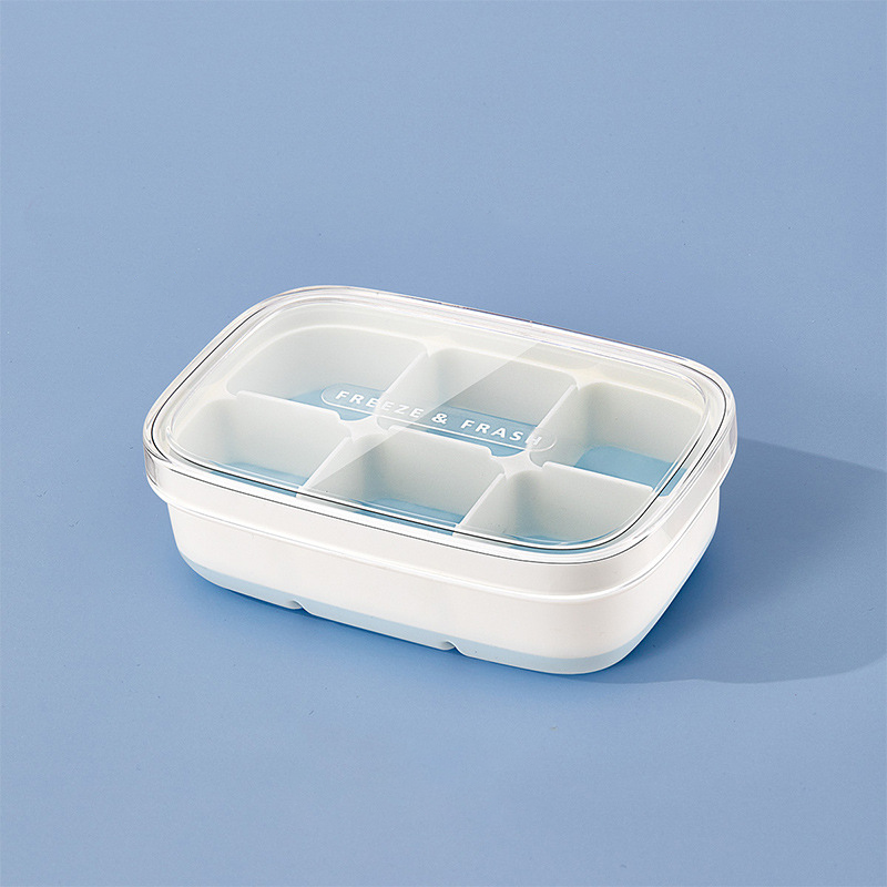 Gluschwein - Mini-Press-Eiswürfelbereiter Blau