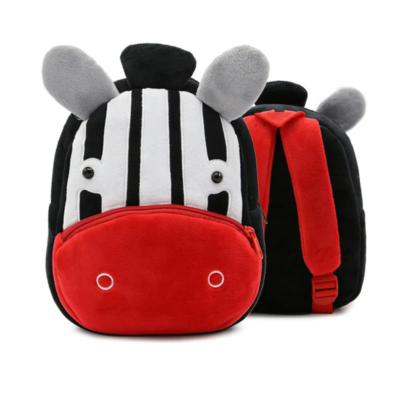 Gluschwein - Cartoon-Tierrucksack für Kinder Zebra