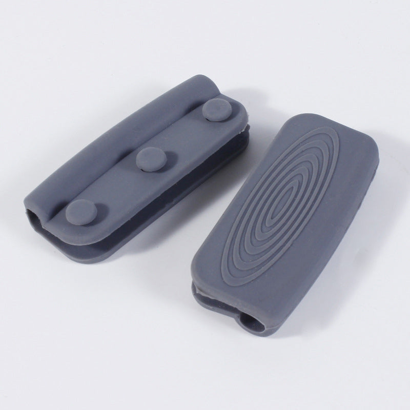 Gluschwein - Silikon-Hilfsgriff-Halter Grau