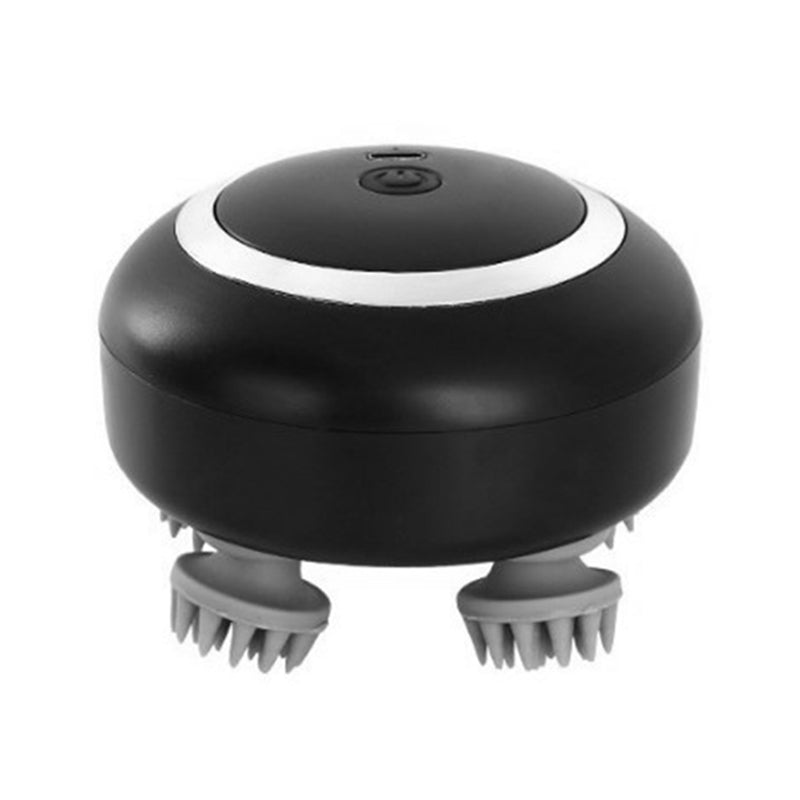 Gluschwein - Mehrzweck-Smart-Kopfhautmassagegerät Schwarz