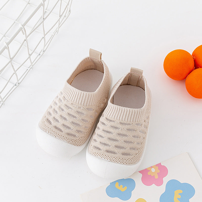 Gluschwein - Rutschfeste Baby-Mesh-Schuhe Khaki